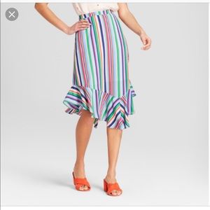 A New Day/ target rainbow stripe skirt